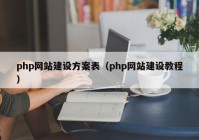 php网站建设方案表（php网站建设教程）